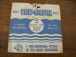 VIEW MASTER REEL.  GETHSEMANE TO CALVARY.  JERUSALEM.
